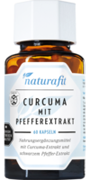 NATURAFIT Curcuma mit Pfeffer Kapseln