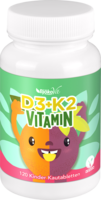 VITAMIN D3+K2 Kinder Kautabletten vegan